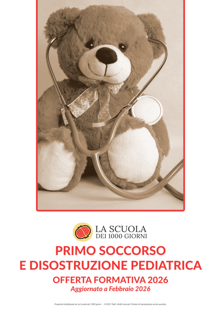 Primo soccorso pediatrico 2026